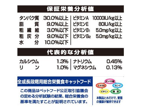 ねこ元気お魚と野菜入りミックス まぐろ・かつお・白身魚・ 緑黄色野菜入り2.0kg
