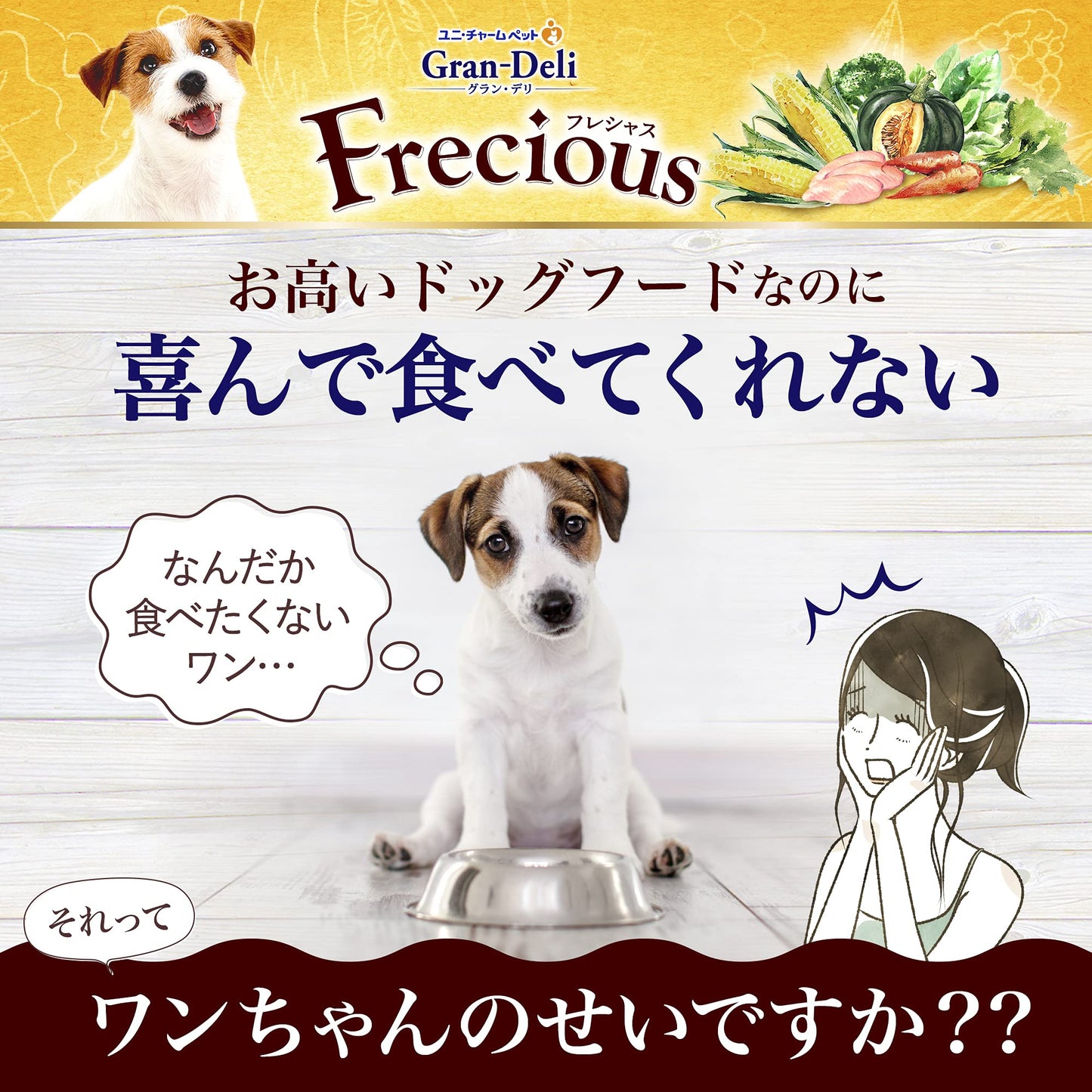 グラン・デリFrecious アダルト超小型犬用 チキン&ビーフ入り2kg